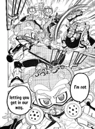 Cactus attacking Team Swim Cap