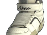 White Lo-Vert Hi-Tops
