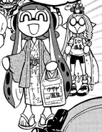 Headphones wearing a Kimono