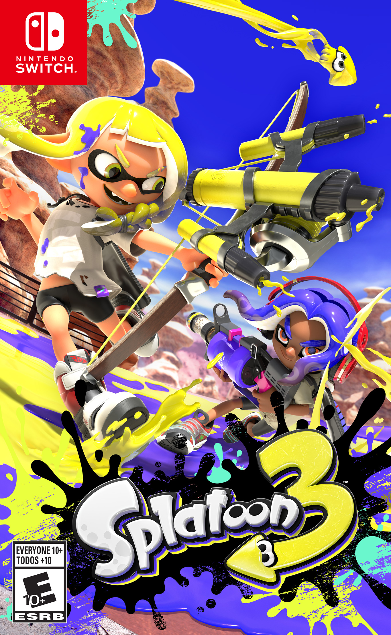 Splatoon anime game nintendo HD phone wallpaper  Peakpx