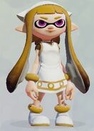 Outfit The Squid Girl Hat Tunic Shoes Front Girl