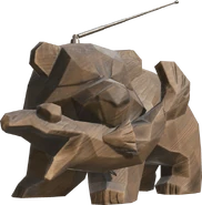 Mr. Grizz. It is also plainly seen that the tip is a radio transmitter.