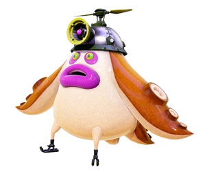 Artwork di un Polpottero Bombardiere.