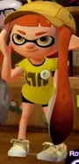 Inkling wearing a Lightweight Cap