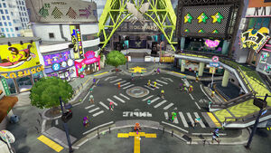 Splatoon hub world