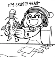 Bobble making origami of Crusty Sean