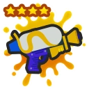 9★ Splattershot User badge