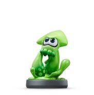 Green Inkling Squid Amiibo