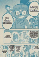 S. Goggles explaining what Shadow Versions are