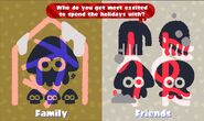 The twentieth American Splatfest, Family vs. Friends