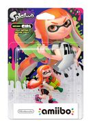 Inkling Girl Amiibo, still in its case.