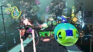 Agent 8 using Inkjet to defeat a Sanitized Octozepplin.