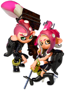 SSBU Octoling Girl & Octoling Boy Spirit