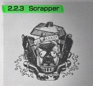 Sketch of a Scrapper in the Grizzco Manual.