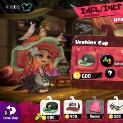 Splatoon 2 shopping store