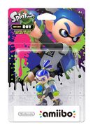 Inkling Boy Amiibo, still in its case.