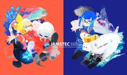 The tenth Japanese Splatfest, New Lifeform versus Future Tech.