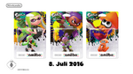 Die Limitierten Splatoon amiibo.