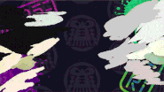 Official animation of the Squid Sisters and Judd, from a promo video for Splatfest