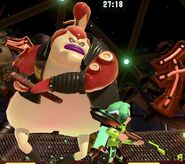 Octo Samurai with agent 4 (left)