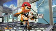 An Inkling with the weapon