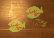 Stickers in Grizzco training area