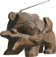 Statuette de M. Ours