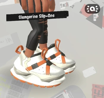 Slamgerine Slip-Ons | Splatoon Wiki | Fandom