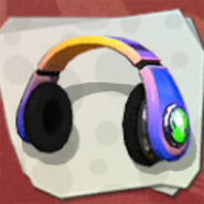 Headgear Colorful Headphones