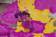 Octoling's octopus form