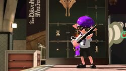 Kensa Undercover Brella - Inkipedia, the Splatoon wiki