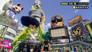 Inkopolis und der Riesen-Elektrowels