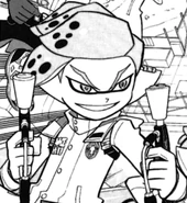 Emperor posing with his Dualies