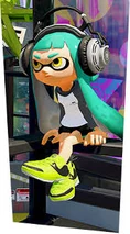 An Inkling sporting the Studio Headphones.
