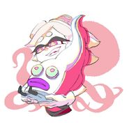 Splatoon 1 Splatfest 6 Japan 'Squid VS Octopus' art