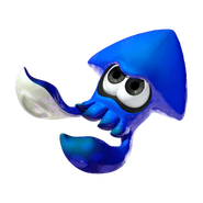 Inkling Squid close up