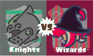 The twenty-second American Splatfest, Knights vs. Wizards