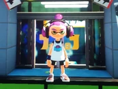 An Inkling wearing Noise Cancelers