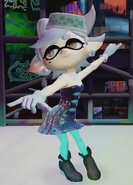 Marie dancing in the Splatfest.