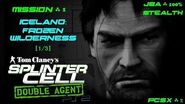 Splinter Cell Double Agent PS2 PCSX2 HD JBA – Миссия 1 Исландия – Заснеженная пустошь (1 3)