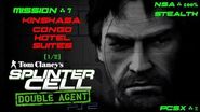 Splinter Cell Double Agent PS2 PCSX2 HD NSA – Миссия 7 Киншаса