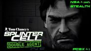 Splinter Cell Double Agent PS2 PCSX2 HD Полное прохождение за NSA АНБ – Все миссии Full Extended