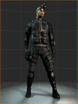 Sam Fisher from Splinter Cell Conviction Costume