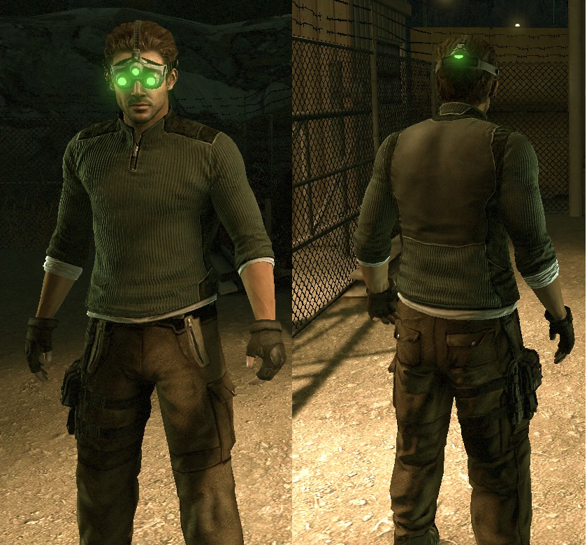 splinter cell conviction sam fisher costume