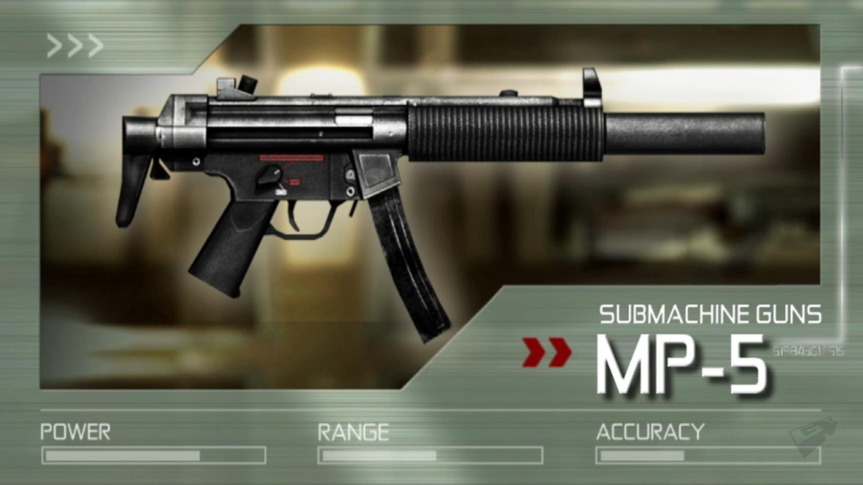 mp5 sub machine gun