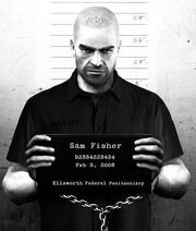 Sam Fisher mugshot