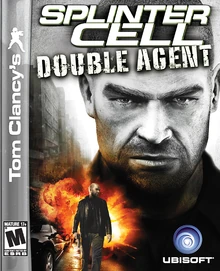 The standard US boxart for Tom Clancy's Splinter Cell: Double Agent.