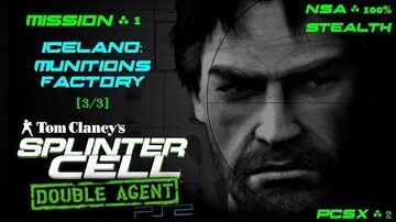 Splinter Cell Double Agent PC Gameplay Mission 1 Iceland Part 1/2 