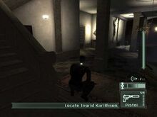 Sam Fisher sneaks into the US Embassy.