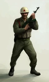 An Iraqi Republican Guard soldier, as they appear in .